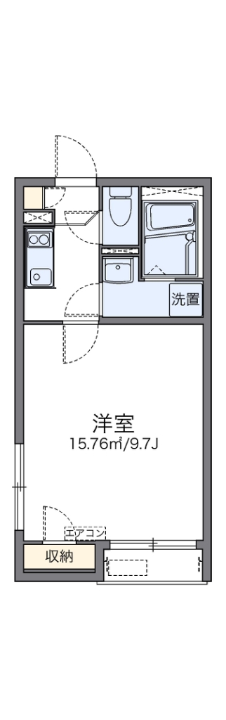 レオネクストさくら 間取り図