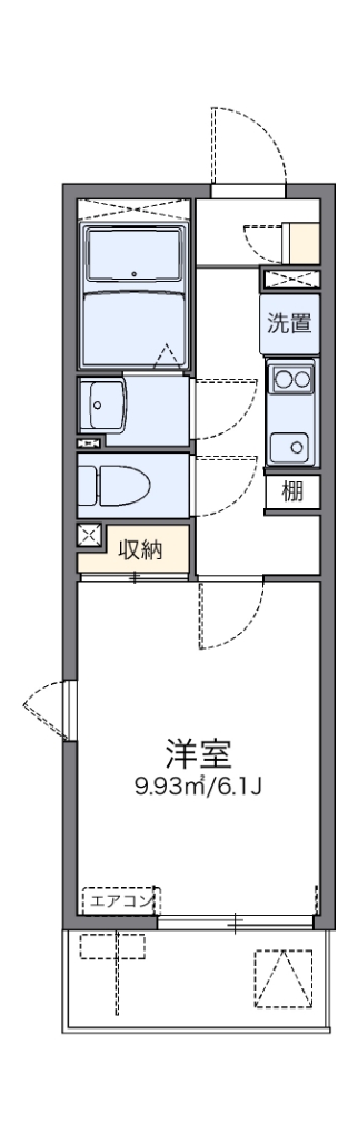 レオネクストコンフォート本木 間取り図