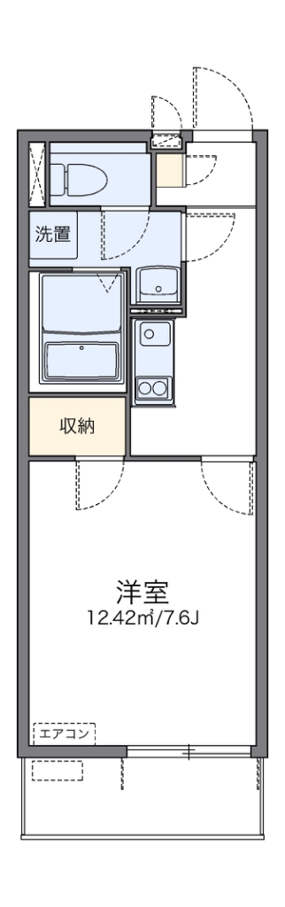 レオネクストマーレ蕨 間取り図