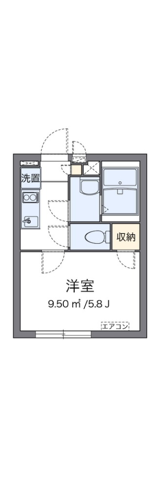 クレイノＭ 間取り図