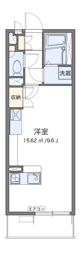 レオネクスト湘南大津 304号室 間取り