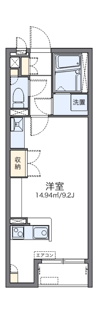 レオネクストアヴェンティーノ 209号室 間取り