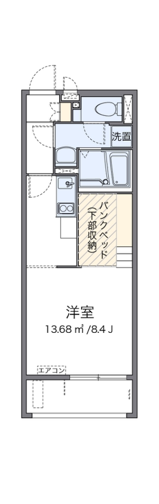 ミランダサンテラスＦ 間取り図