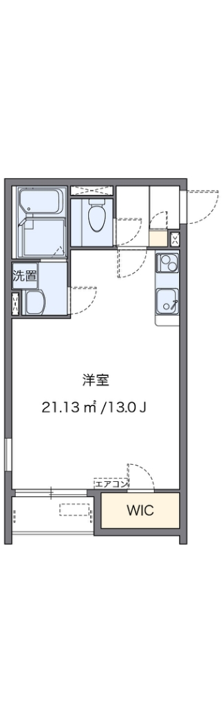 クレイノビアンカ 間取り図