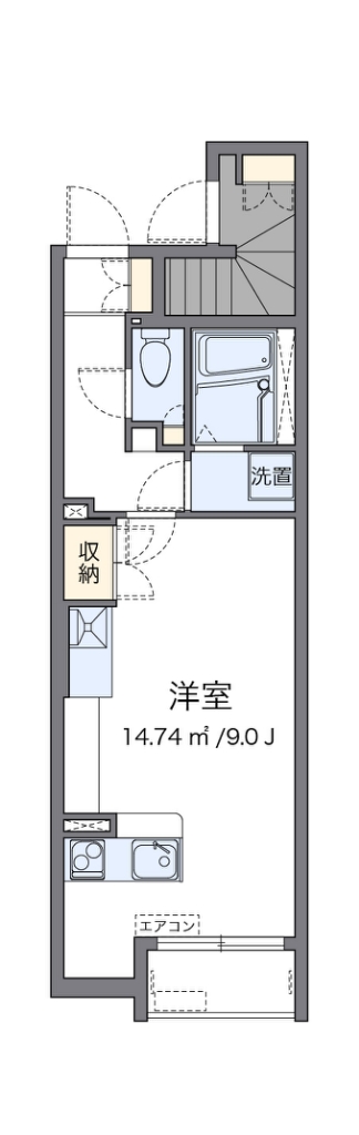 ミランダファルコナーⅡ 間取り図