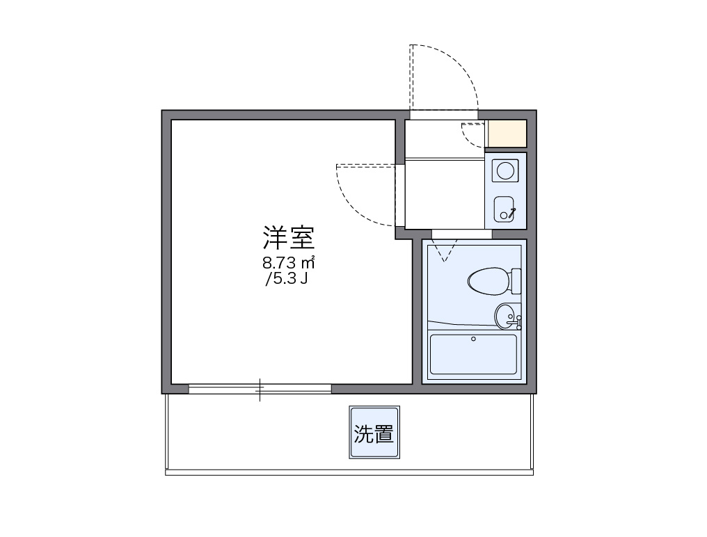 レオパレス吉祥寺第２ 間取り図