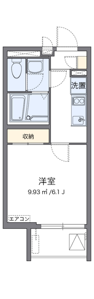 クレイノキャメリア仲六郷 間取り図