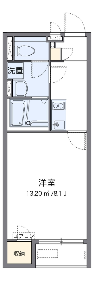 クレイノキャメロット 間取り図