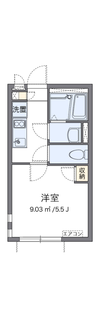 クレイノエスポワール 間取り図