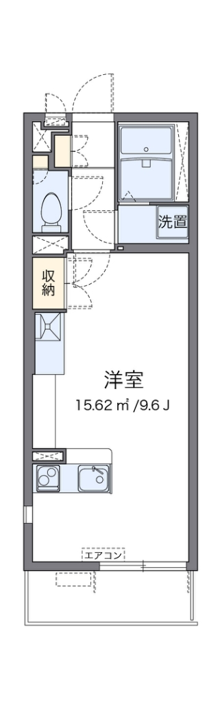 ミランダシンコーポ北与野 101号室 間取り