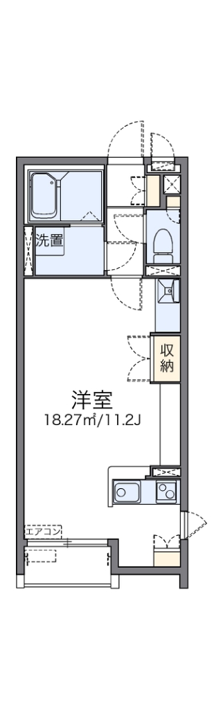 レオネクストグラースⅢ 間取り図