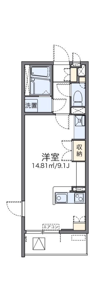 レオネクスト江原 301号室 間取り