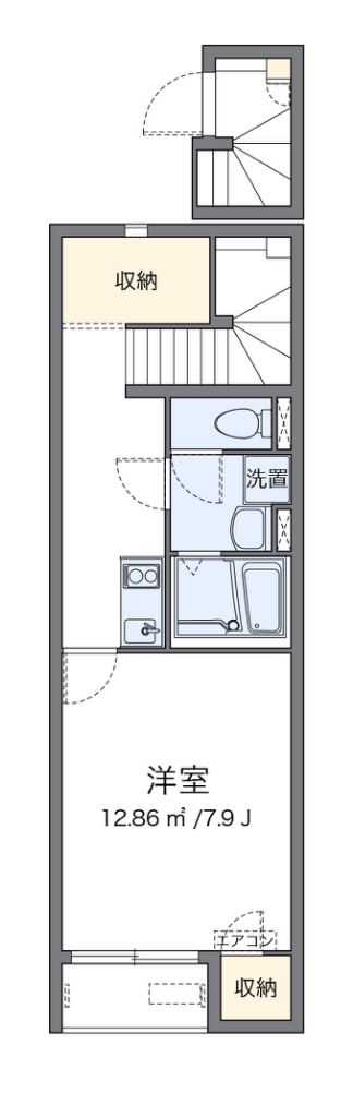 レオネクストすこやか 間取り図