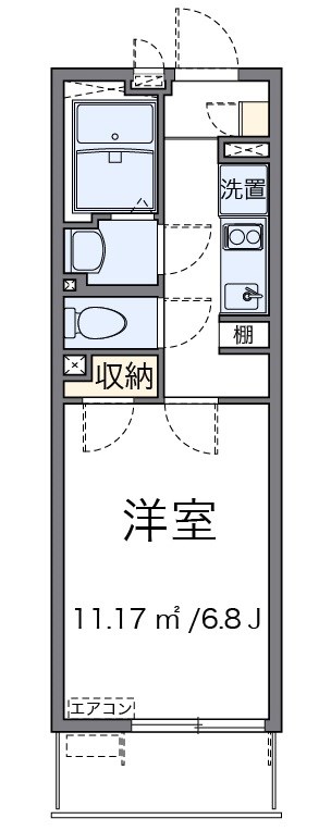 ミオラヴィラ 305号室 間取り