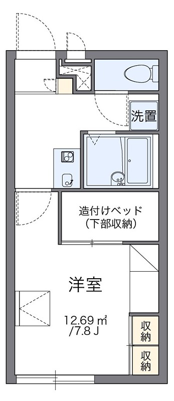 森下 202号室 間取り