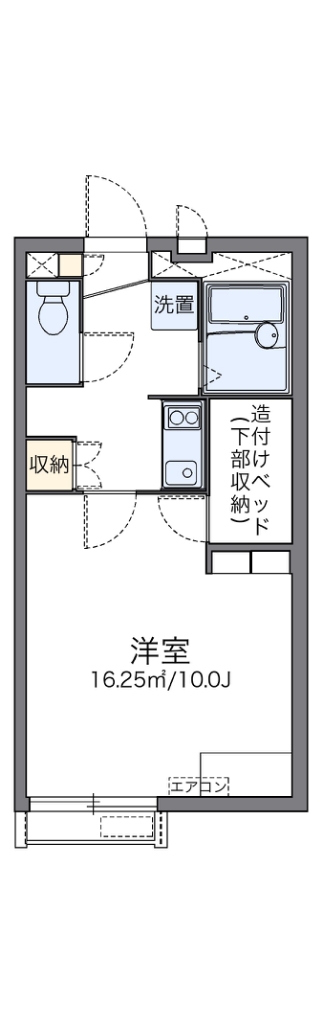 レオネクスト泉 104号室 間取り