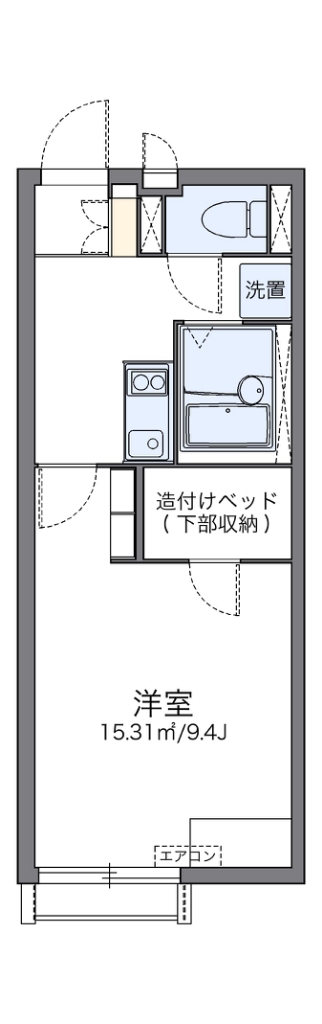 レオネクストスリムヒルズ 205号室 間取り