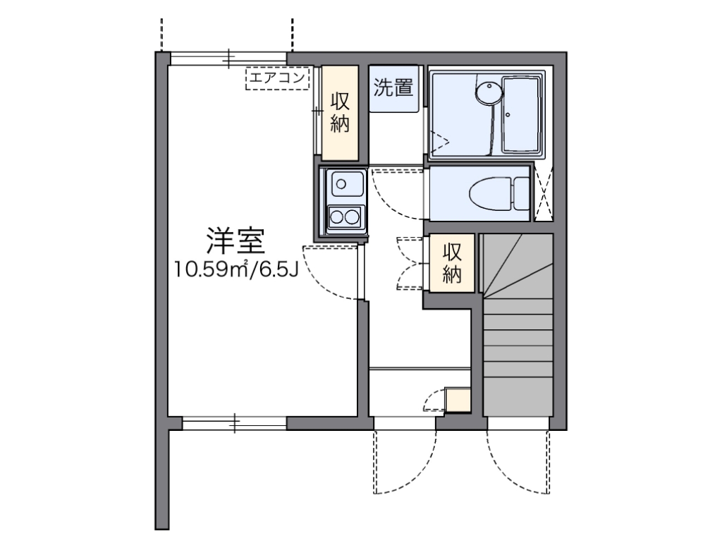 レオネクスト井の頭公園 101号室 間取り