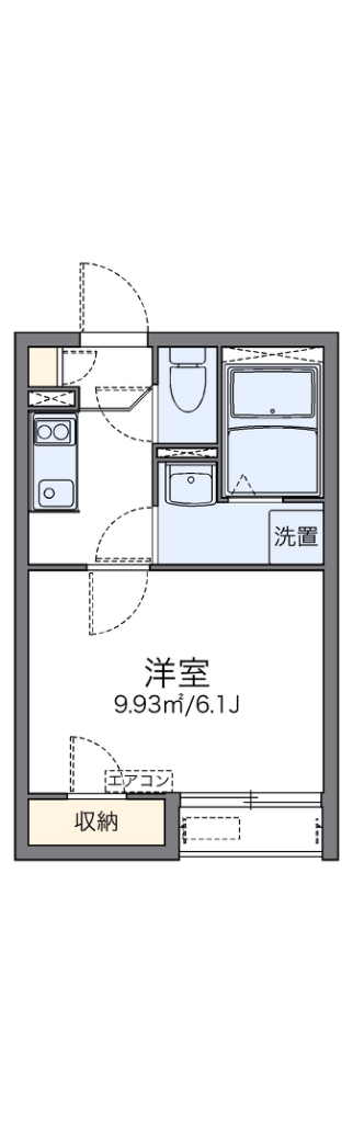 レオネクストセレステ三軒茶屋 203号室 間取り