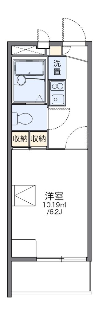 レオパレスマ・メゾン 305号室 間取り