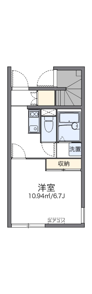 レオネクストベアツリー 101号室 間取り