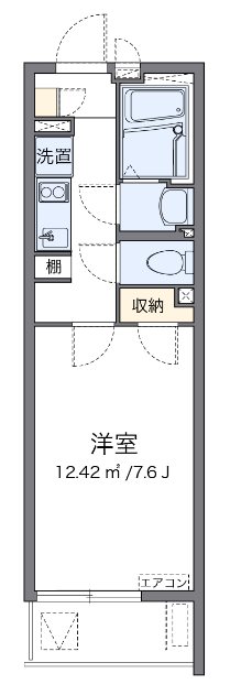 ファインライズ 202号室 間取り