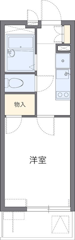 純Ⅳ 102号室 間取り