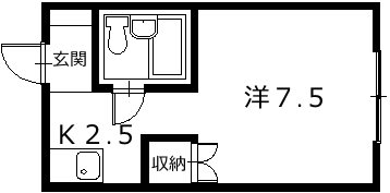 シャトレ白樺 間取り
