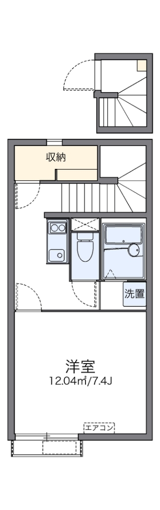 レオネクストＭＡＴＯＢＡみなみ 207号室 間取り