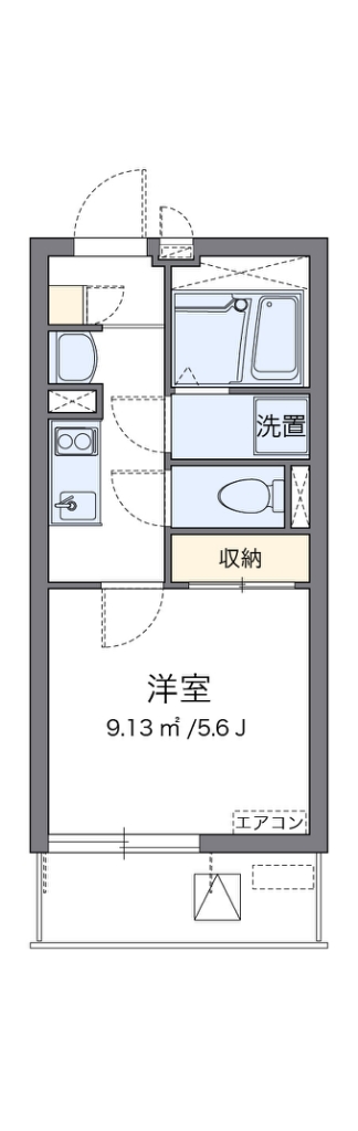 クレイノコラットⅠ 303号室 間取り