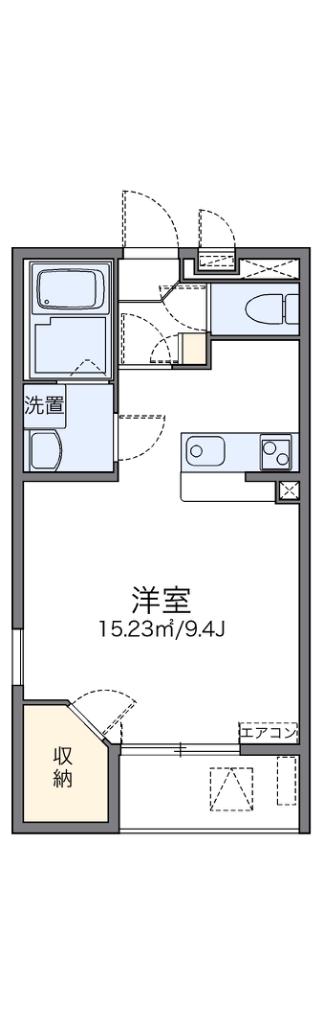 レオネクストＴＹＤ雪谷 104号室 間取り