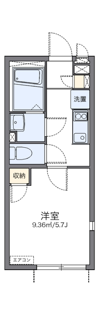 レオネクスト南大泉 101号室 間取り