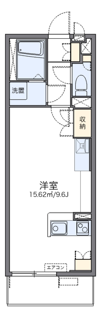 レオネクストＡＤＡＭＡＮＴⅢ 303号室 間取り