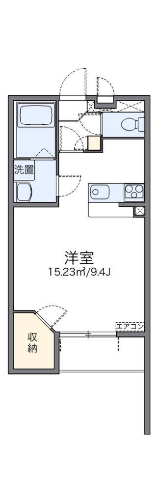 レオネクスト北鴻巣 304号室 間取り