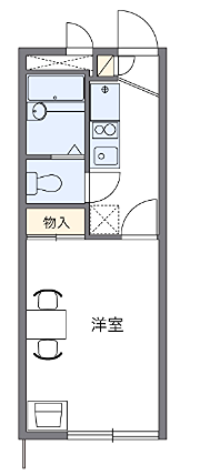 チェリーガーデンC 203号室 間取り