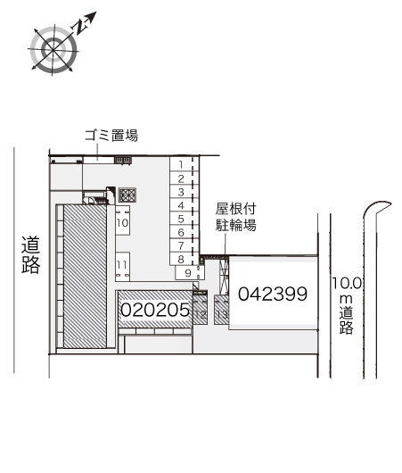 レオパレスウエストサイド白山 その他1