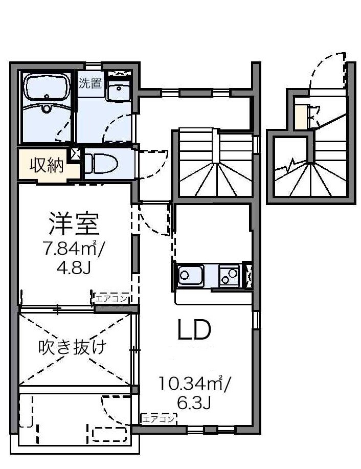 フリージア 間取り図