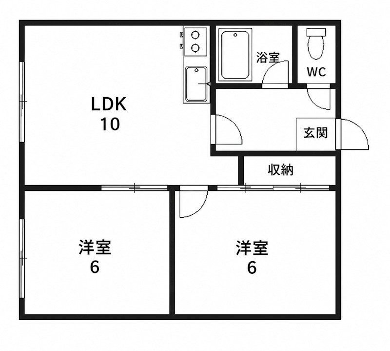 コーポヤマ 間取り