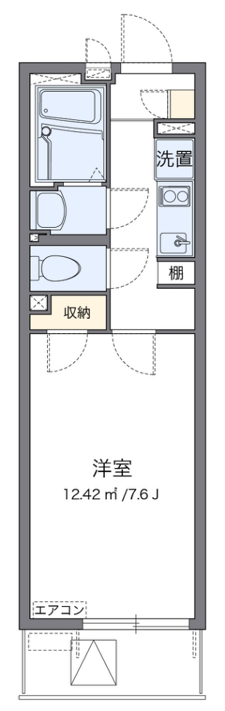 レオネクストヴィラージュ 304号室 間取り