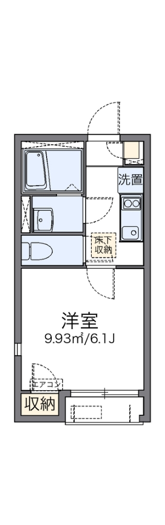 レオネクストフレシールコート 103号室 間取り