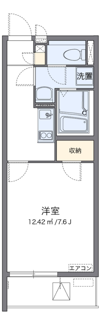 レオネクストカサ　フェリス 306号室 間取り