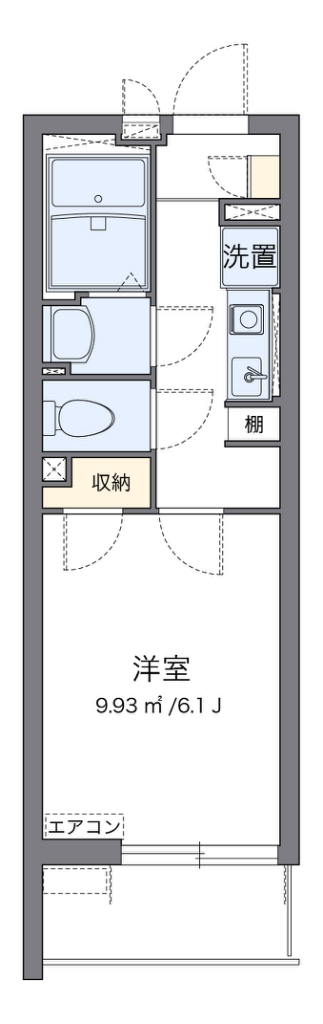 ヴィアロ舎人レジデンス 301号室 間取り