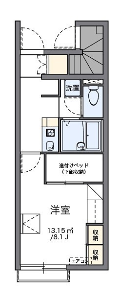 エルドラド 101号室 間取り