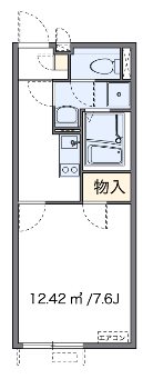 ニシダイ 304号室 間取り