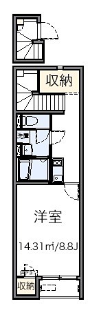 ノワ 203号室 間取り