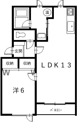 ALPHAⅡ 間取り