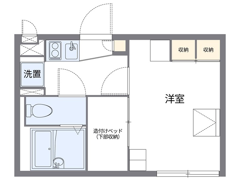 タウンコートⅡ 間取り