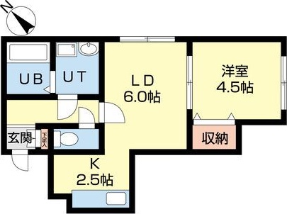 エスポワール豊平 間取り