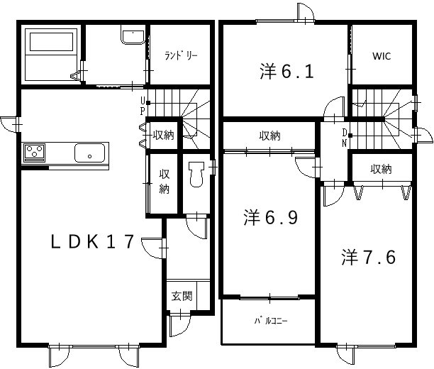 TOWNアメニティ 間取り