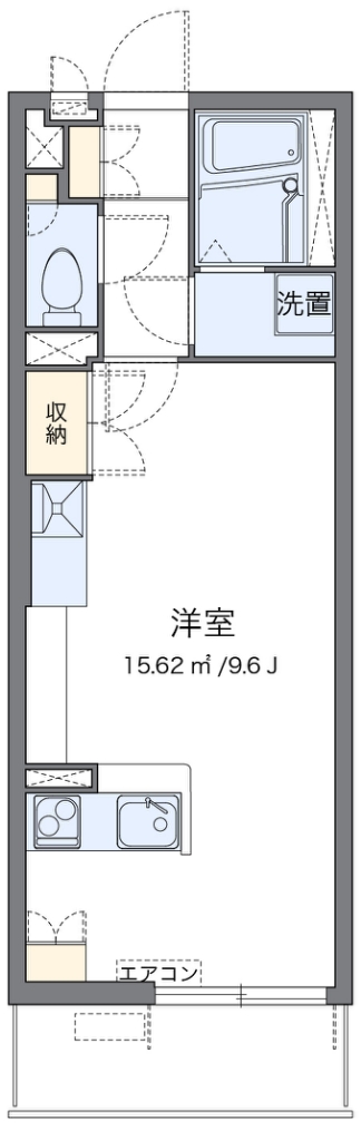 レオネクストヴィーブルⅢ 304号室 間取り